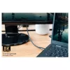 GoodConnections USB-C 4.0 (ST-ST) 1m Punutud Kaabel 100W 8K 30Hz Antratsiit