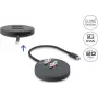 Delock USB 20 Gbps M.2 Docking Station 2 x M.2 NVMe PCIe SSD-le kloonimisfunktsiooniga