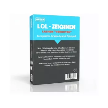 ANZEN LOL ZEICHNEN - Lachen verboten tegevusraamat