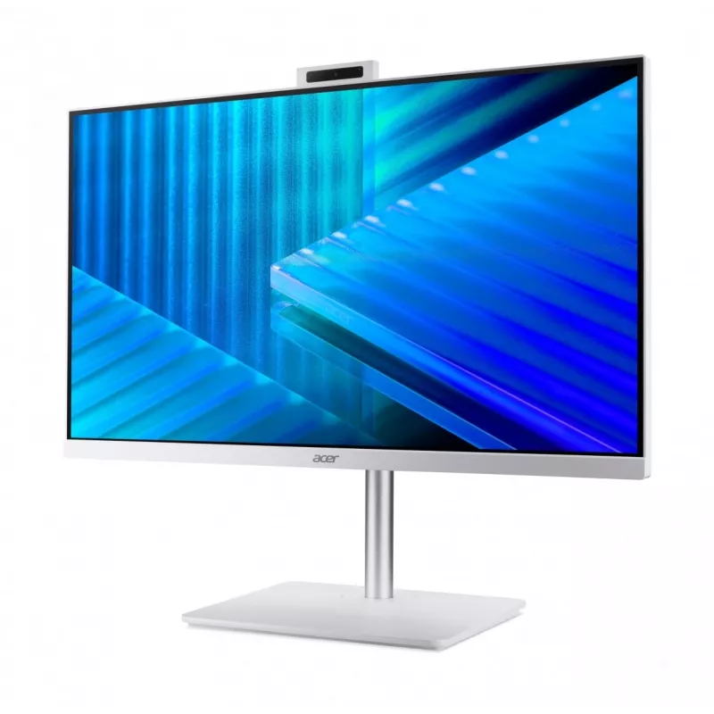 Acer Veriton 2000 VZ2417G All-in-One PC, 27-tolline IPS FHD, Intel Core 5 120U, 16GB DDR5, 512GB M.2 SSD, Windows 11 Pro, Valge