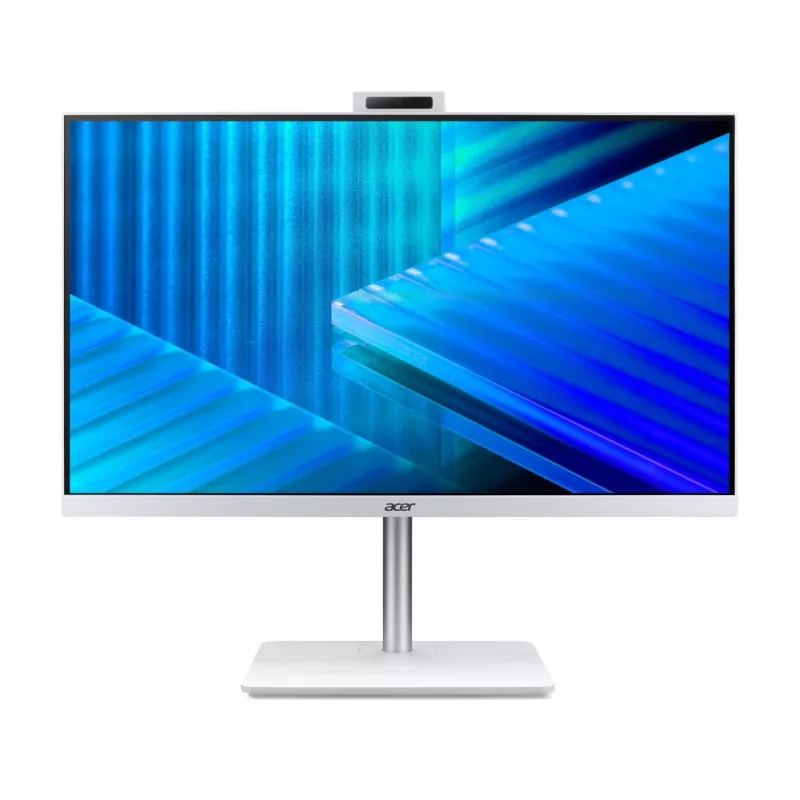 Acer Veriton 2000 VZ2417G All-in-One PC, 27-tolline IPS FHD, Intel Core 5 120U, 16GB DDR5, 512GB M.2 SSD, Windows 11 Pro, Valge