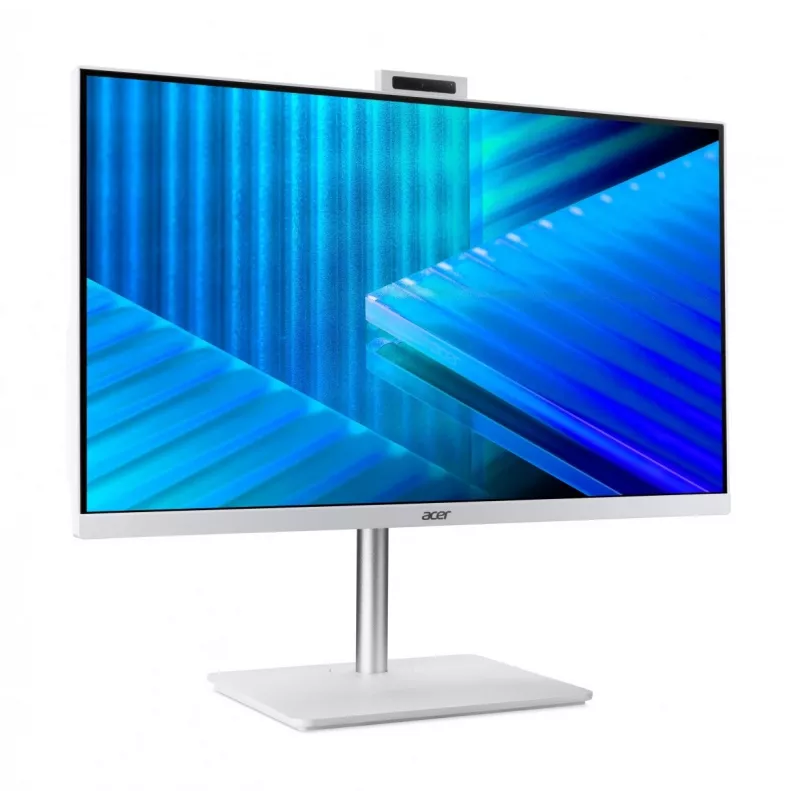 Acer Veriton 2000 VZ2417G All-in-One PC, 27-tolline IPS FHD, Intel Core 5 120U, 16GB DDR5, 512GB M.2 SSD, Windows 11 Pro, Valge