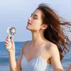 AWEI F39 Fast Ice Mini Hand Fan, Ice White, 3600mAh, Turbo Cooling, 5 Speeds, USB-C