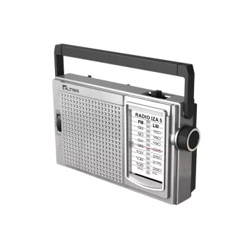 ELTRA Radio IZA-5 Silver FM/AM kaasaskantav raadio Bluetoothi ja USB-ga