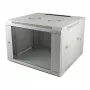 ALLNET 19-tolline seinakapp 12U 1-osaline T595/B541mm helehall SMQ seeria