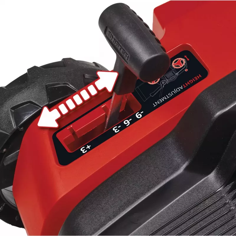Einhell GE-SA 1435/1 Elektriline vertikaallõikur ja õhustaja 1400 W, 35 cm töölaius, punane/must