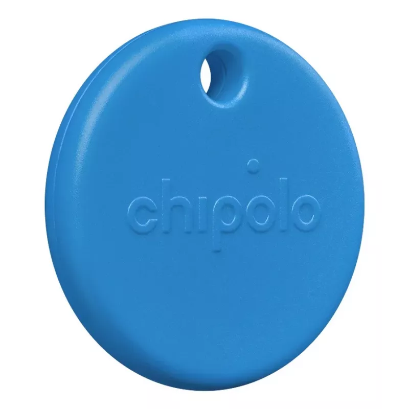 Chipolo POP Bluetooth Tracker with Replaceable Battery for iOS & Android, Blue