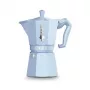 Bialetti MOKA EXCLUSIVE 6TZ Hele-sinine Pliidil Kasutatav Espressokann (9062)