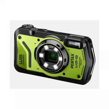 Pentax WG-8 Roheline USB-C Veealune ja Vastupidav Kaamera