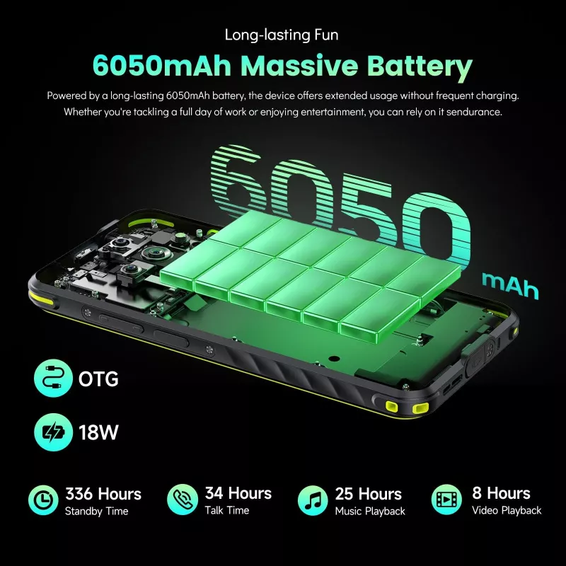 Ulefone Armor X31 6/128GB Must Robust Nutitelefon