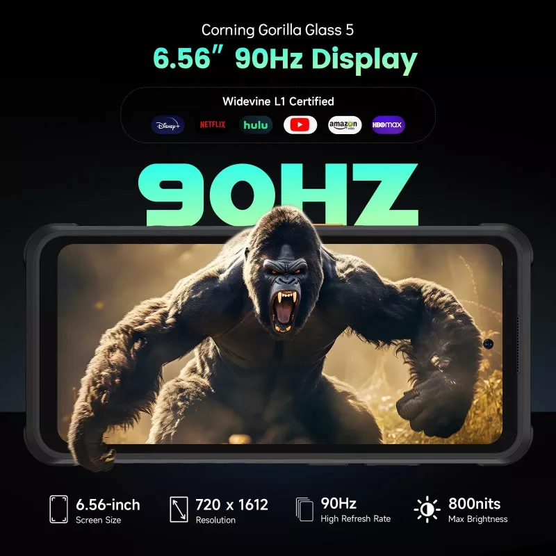 Ulefone Armor X31 6/128GB Must Robust Nutitelefon