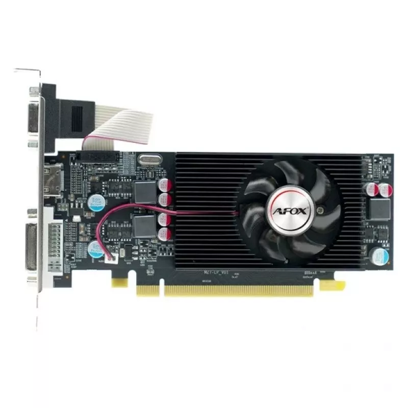 AFOX Radeon R5 240 4GB DDR3 128-bit Dual DisplayPort Low Profile Single Fan Graphics Card