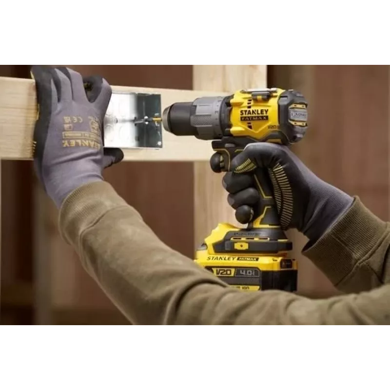STANLEY FATMAX SFMCD726D2T 18V Harjadeta Juhtmeta Kombipuur (2x 2.0Ah Akud, Laadija, TSTAK Karp)