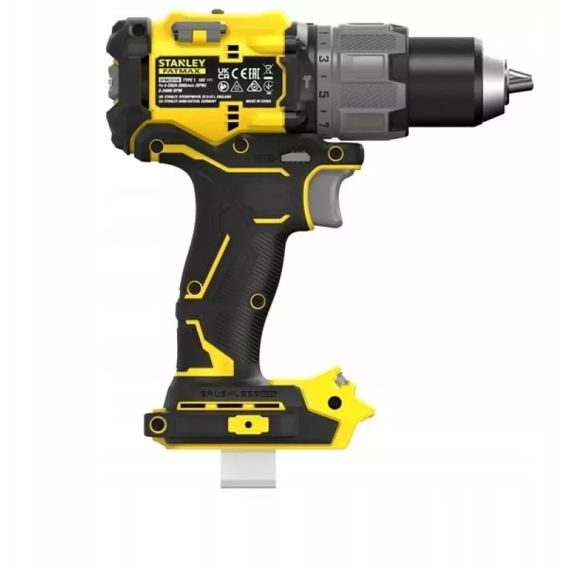 STANLEY FATMAX SFMCD726D2T 18V Harjadeta Juhtmeta Kombipuur (2x 2.0Ah Akud, Laadija, TSTAK Karp)