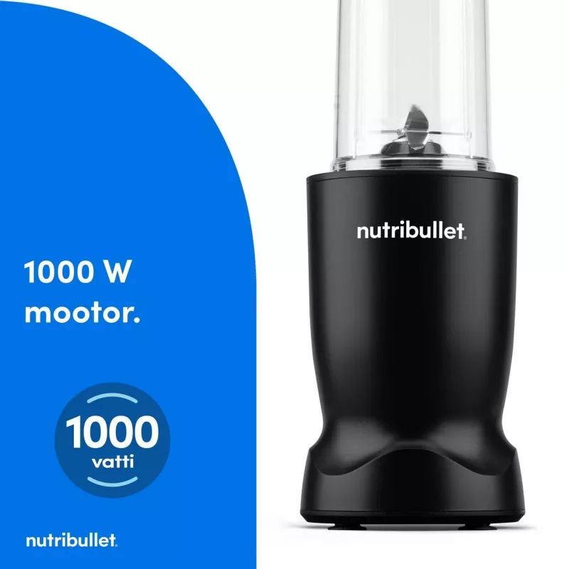 Nutribullet NBT1006MB Turbo 1000 W Blender, matt must
