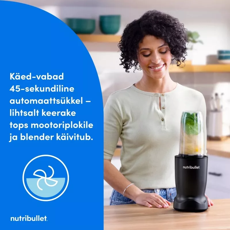 Nutribullet NBT1006MB Turbo 1000 W Blender, matt must