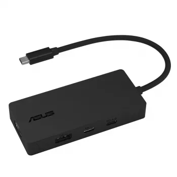 ASUS DC110 4-in-1 USB-C dokkimisjaam 4K 60Hz 10Gbps HDMI 2.0 100W Power Delivery must