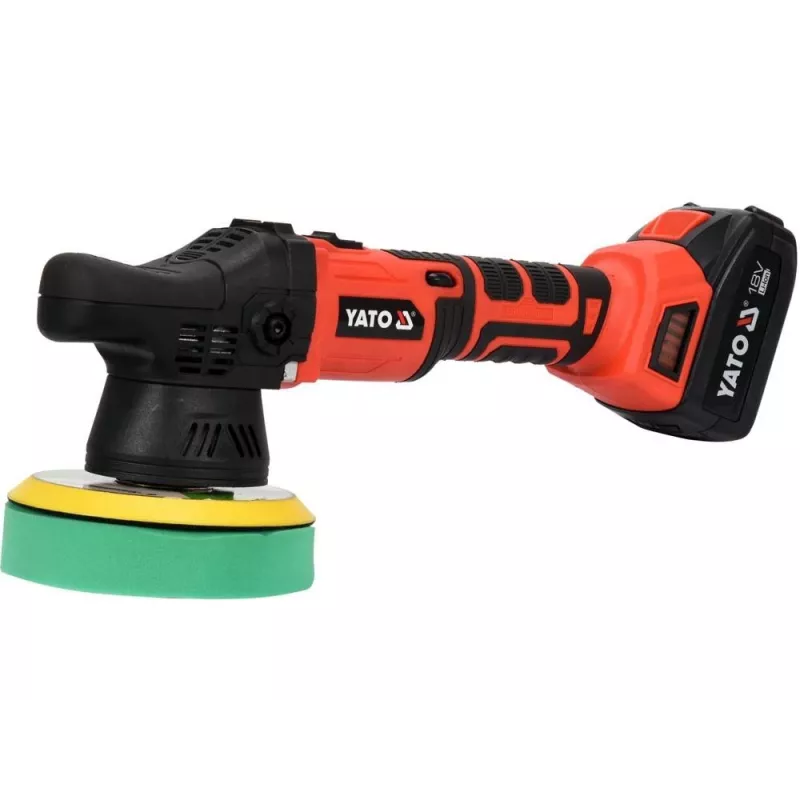 Yato YT-82920 Autopoleerija 5000 RPM 1200W Pöördpoleerija muudetava kiirusega, pehmekäivitusega, 180mm ketas, 5m kaabel