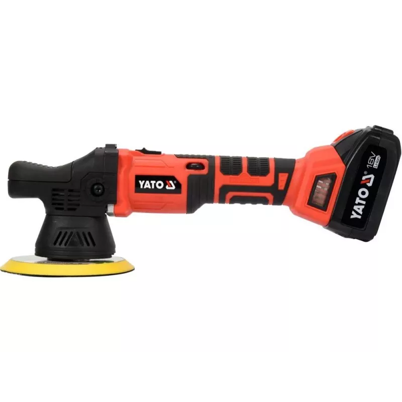 Yato YT-82920 Autopoleerija 5000 RPM 1200W Pöördpoleerija muudetava kiirusega, pehmekäivitusega, 180mm ketas, 5m kaabel