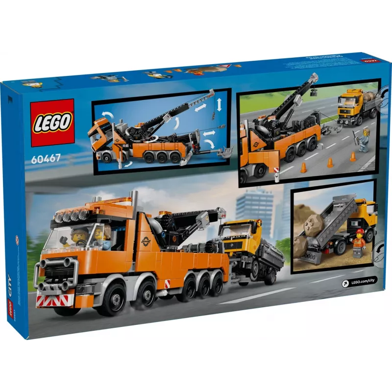 LEGO City 60467 Pukseerimisauto kraanaga