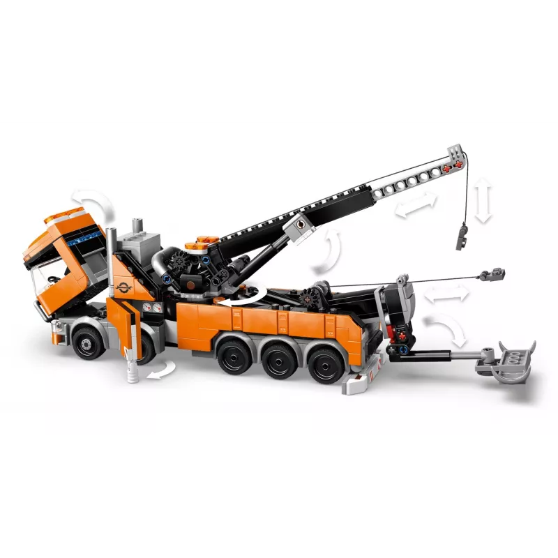 LEGO City 60467 Pukseerimisauto kraanaga