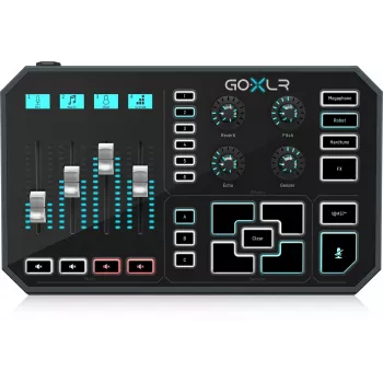 TC Helicon GO XLR – digitaalne ringhäälingumikser / heliliides voogedastuseks