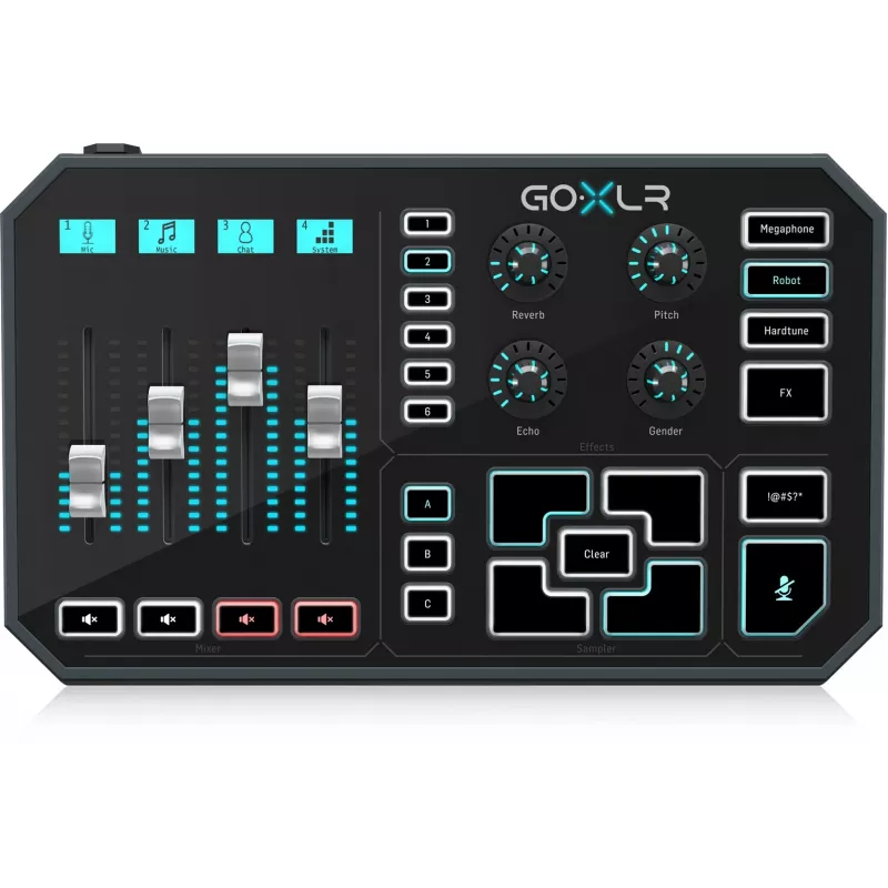 TC Helicon GO XLR – digitaalne ringhäälingumikser / heliliides voogedastuseks