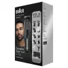 Braun MGK7491 17-in-1 Multi-Grooming Style Kit, Must/Hõbe, Juhtmeta, Li-Ion, 100 min tööaeg