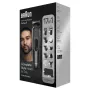 Braun MGK7491 17-in-1 Multi-Grooming Style Kit, Must/Hõbe, Juhtmeta, Li-Ion, 100 min tööaeg