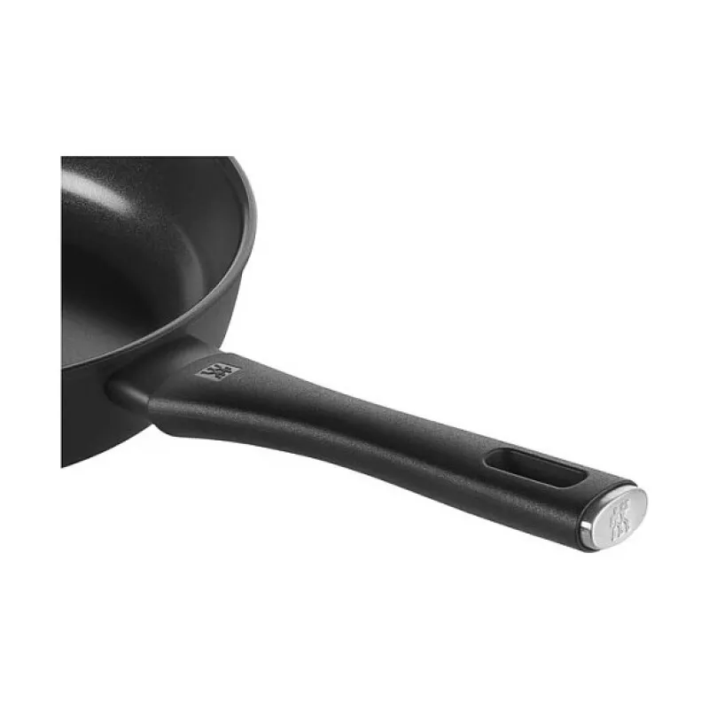 ZWILLING Madura Plus 28 cm Sauté Pann, Must, Sepisalumiinium, Duraslide Ultra Mittekleepuv, Induktsioonile Sobiv