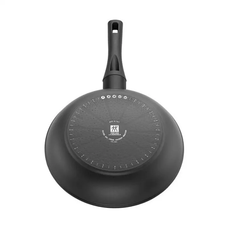 ZWILLING Madura Plus 28 cm Sauté Pann, Must, Sepisalumiinium, Duraslide Ultra Mittekleepuv, Induktsioonile Sobiv