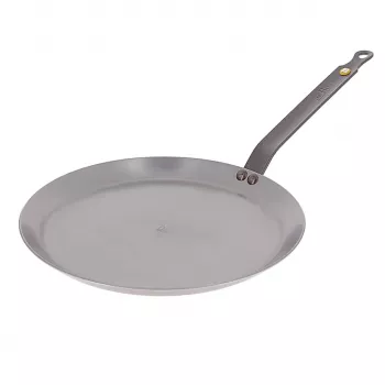 De Buyer 5615.24 Crepe Pann, Roostevaba Teras, Hõbedane, 24 x 20,1 x 10,9 cm