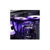 DeepCool RF120 3-in-1 RGB PWM 120mm korpusventilaator (must, 3-pakk)