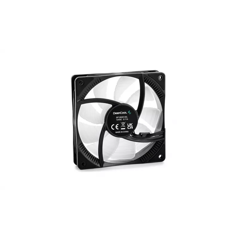 DeepCool RF120 3-in-1 RGB PWM 120mm korpusventilaator (must, 3-pakk)