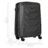WENGER Prymo Medium Hardside Case (Anthratsiit, 59 liitrit)