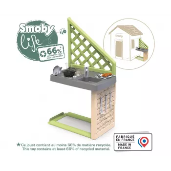 Smoby Life Summer Kitchen Grill koos tarvikutega