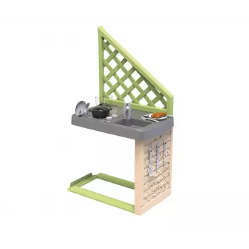 Smoby Life Summer Kitchen Grill koos tarvikutega