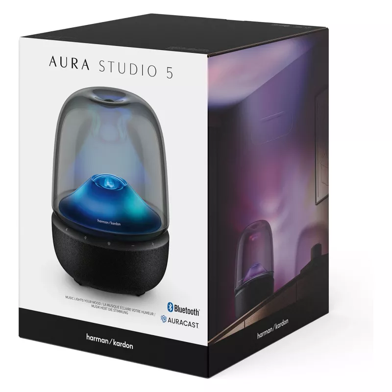 Harman Kardon Aura Studio 5 Must Juhtmevaba Kodukõlar