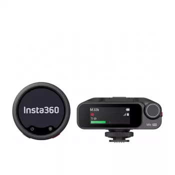 Insta360 Mic Pro (1TX + 1RX) Wireless Microphone System