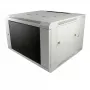 ALLNET 19-tolline seinakapp 15U 1-osaline sügavus 450mm helehall lamepakend SMA seeria
