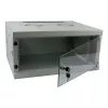 ALLNET 19-tolline seinakapp 12U W541/D445mm üheosaline helehall SMQ seeria