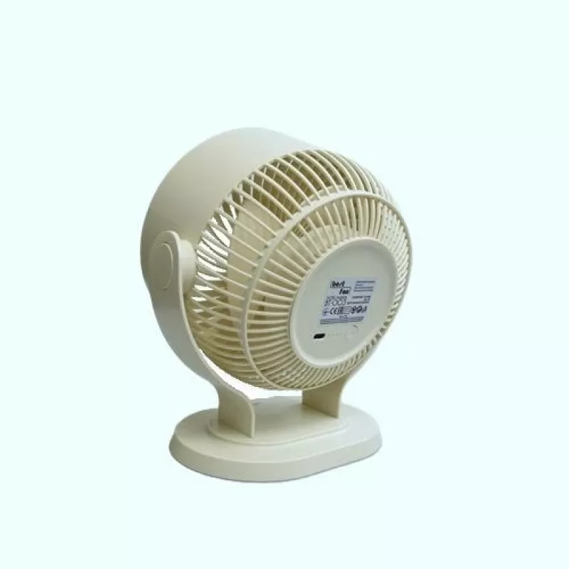 Maestro BT-003 USB lauaventilaator, must, 10 cm labad, 2 kiirust, kompaktne disain