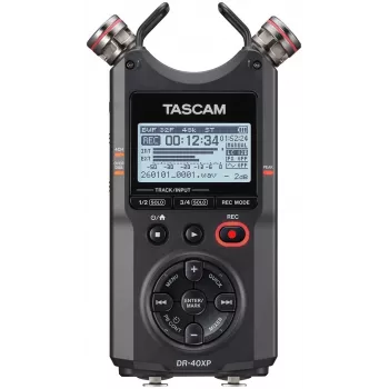 Tascam DR-40XP Portable Digital Recorder with USB Audio Interface