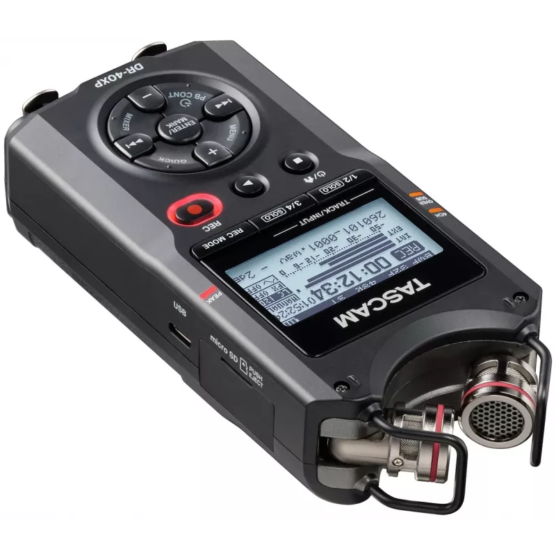 Tascam DR-40XP Portable Digital Recorder with USB Audio Interface