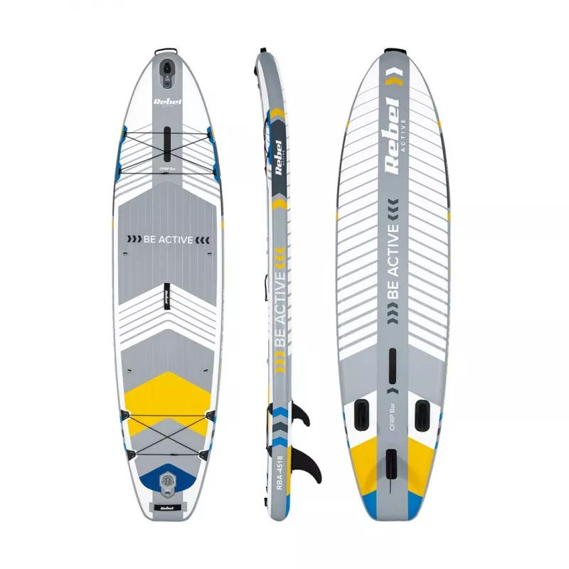 REBEL Active SUP Board Pro White RBA-4518-WH