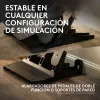 Logitech G RS Racing Pedals - 3-pedaaliga komplekt koos koormusanduriga piduripedaaliga - must - arvutile