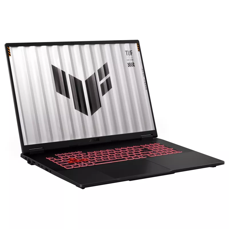 ASUS TUF Gaming A18 FA808UP-S8012W mängusülearvuti, 18-tolline WUXGA IPS 144Hz, AMD Ryzen 7 260, 16GB DDR5, 1TB SSD, GeForce RTX 5070 8GB, Windows 11 Home, saksa QWERTZ klaviatuur