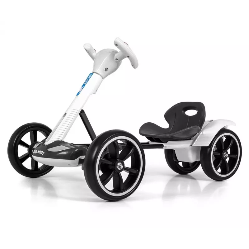 MILLY MALLY Go-kart Battery-powered Bolt White