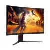 AOC C32G4Z 31.5 inch Curved Gaming Monitor, Full HD, 240Hz, 1ms, VA, FreeSync Premium, Must/Punane