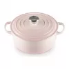 Le Creuset Signature Cast Iron Round Casserole 20 cm Shell Pink
